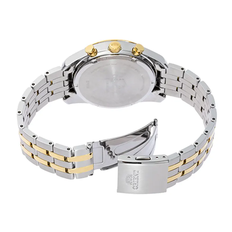 Orient Contemporary Solar Panda Two-tone Men's Watch- RA-TX0302S